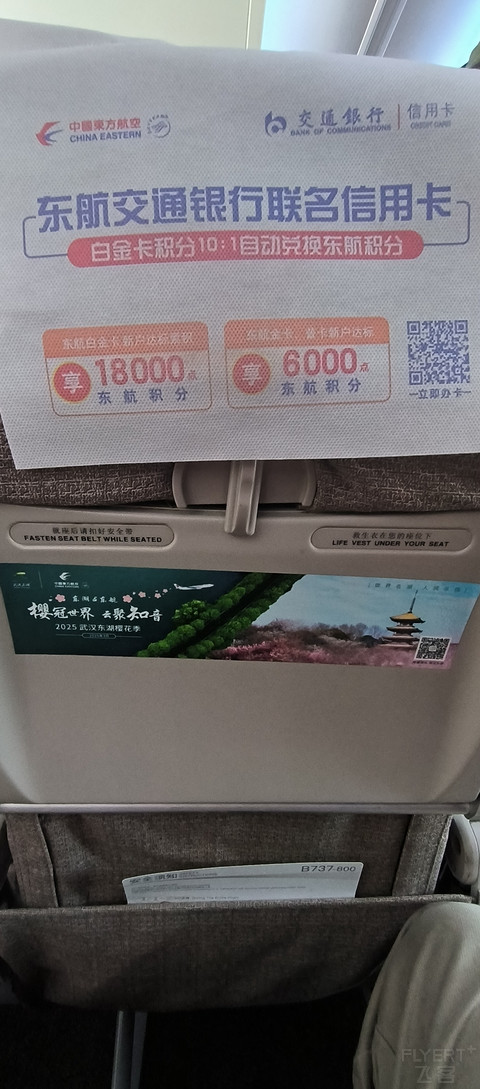 47【一日三飞之浦东午班返汉 遇熟悉资深乘务长】MU2534经济舱报告