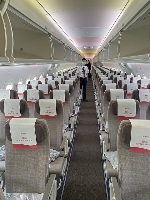 东航C919经济舱座位哪里好？四次919飞行横评