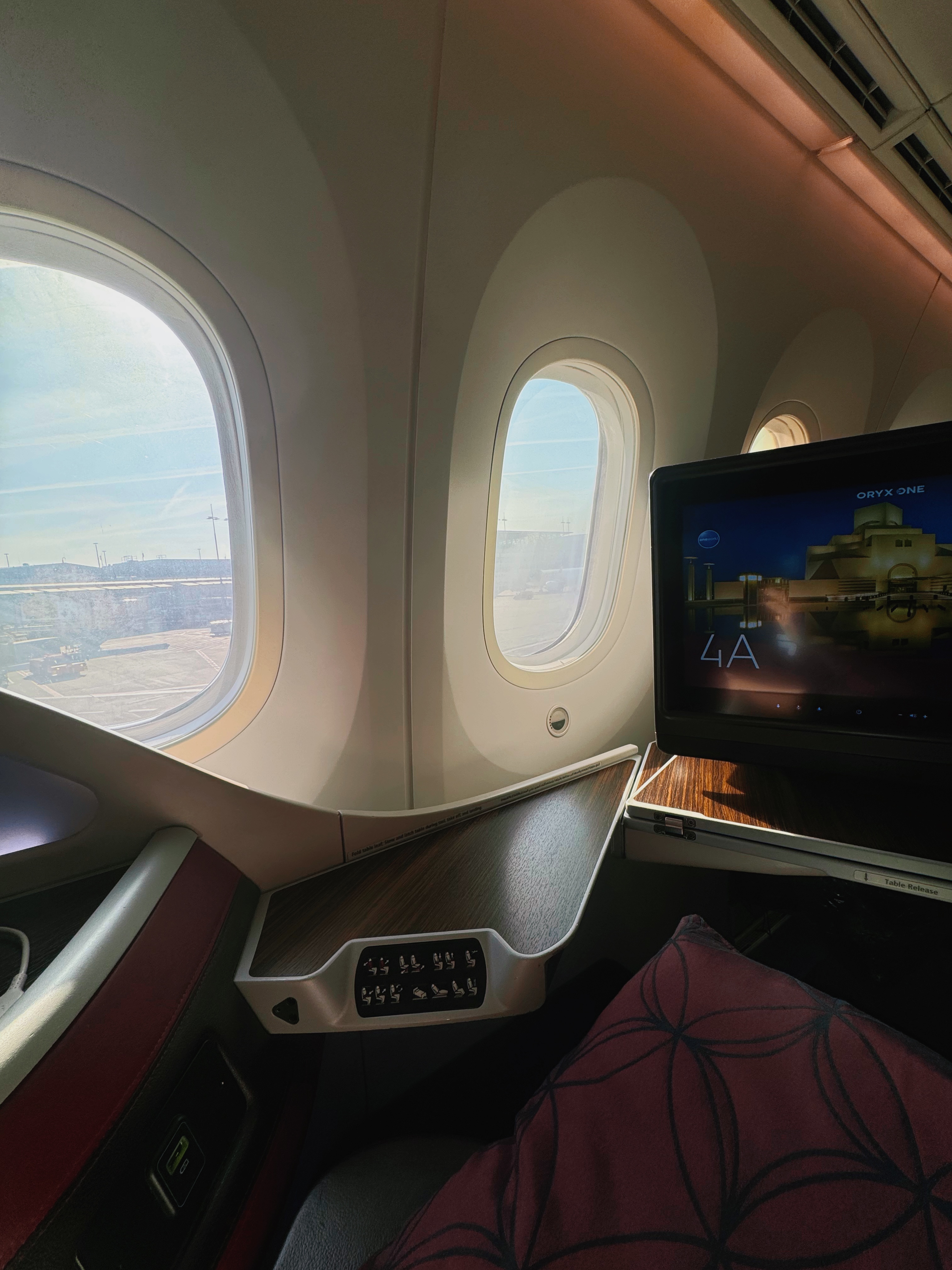 ❸Qatar Airways QR92 HAM-DOH Business