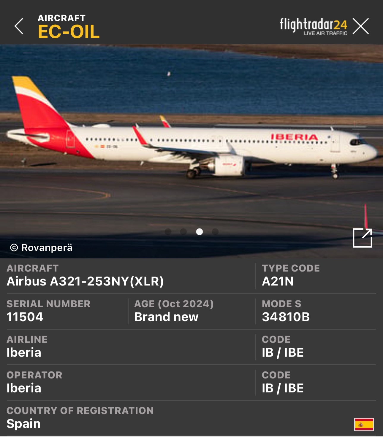 տA321XLRƽɿ׷Iberia-ʿ٣MAD-BOSͬA333