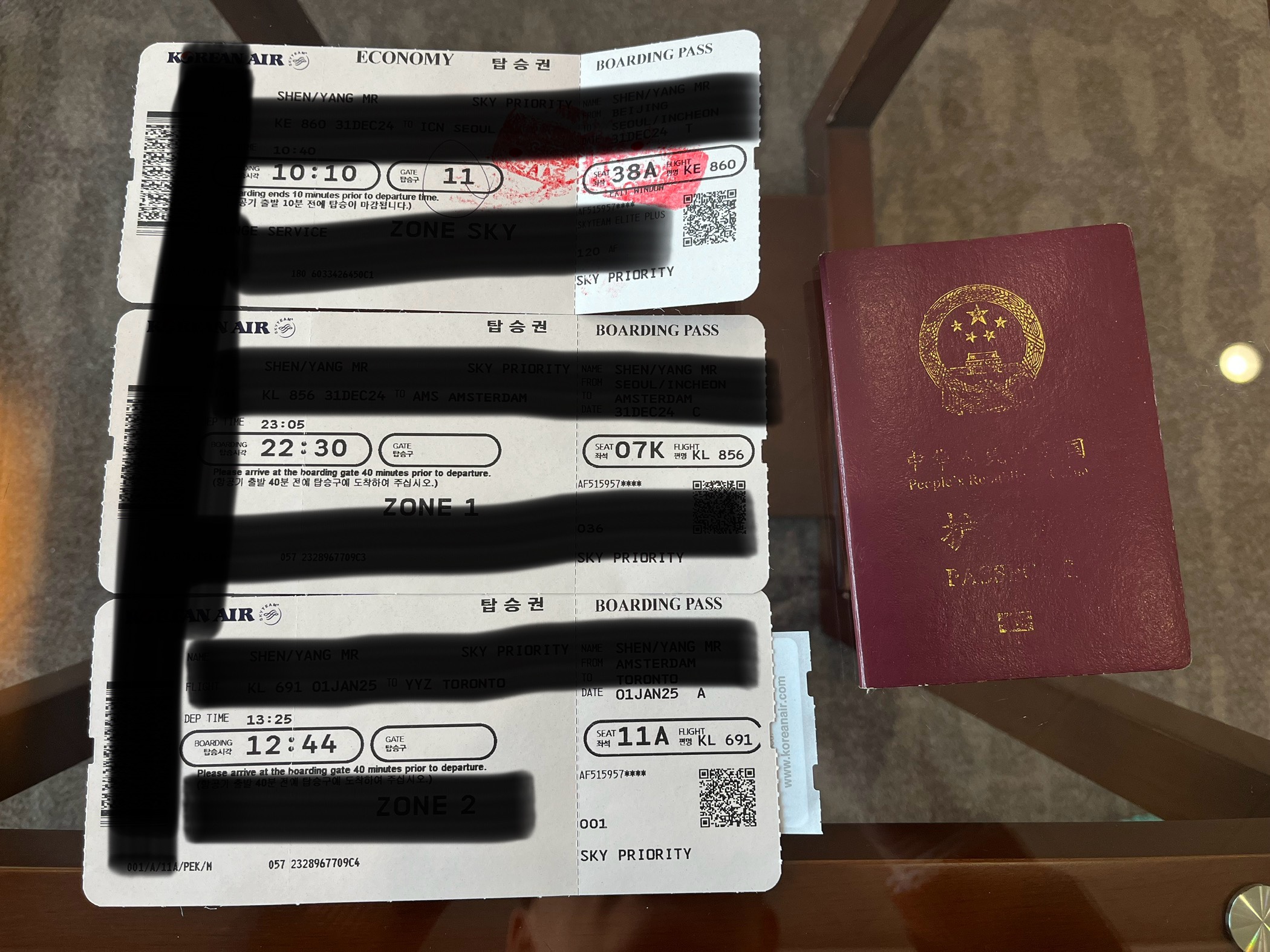 🇨🇦3. PEK-ICN