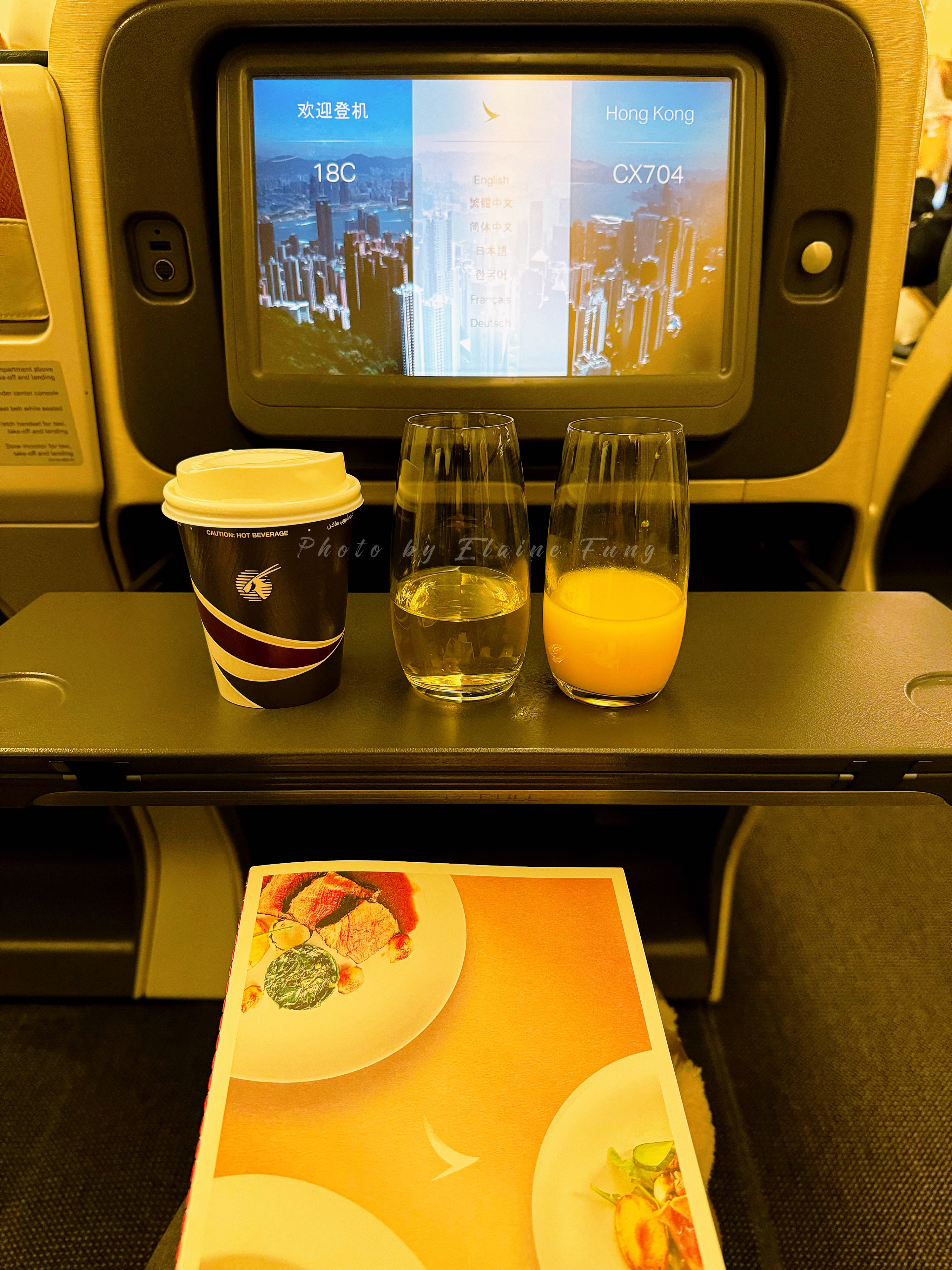 Bangkok CXϢңBKK- HKG CX704 18C̄œw