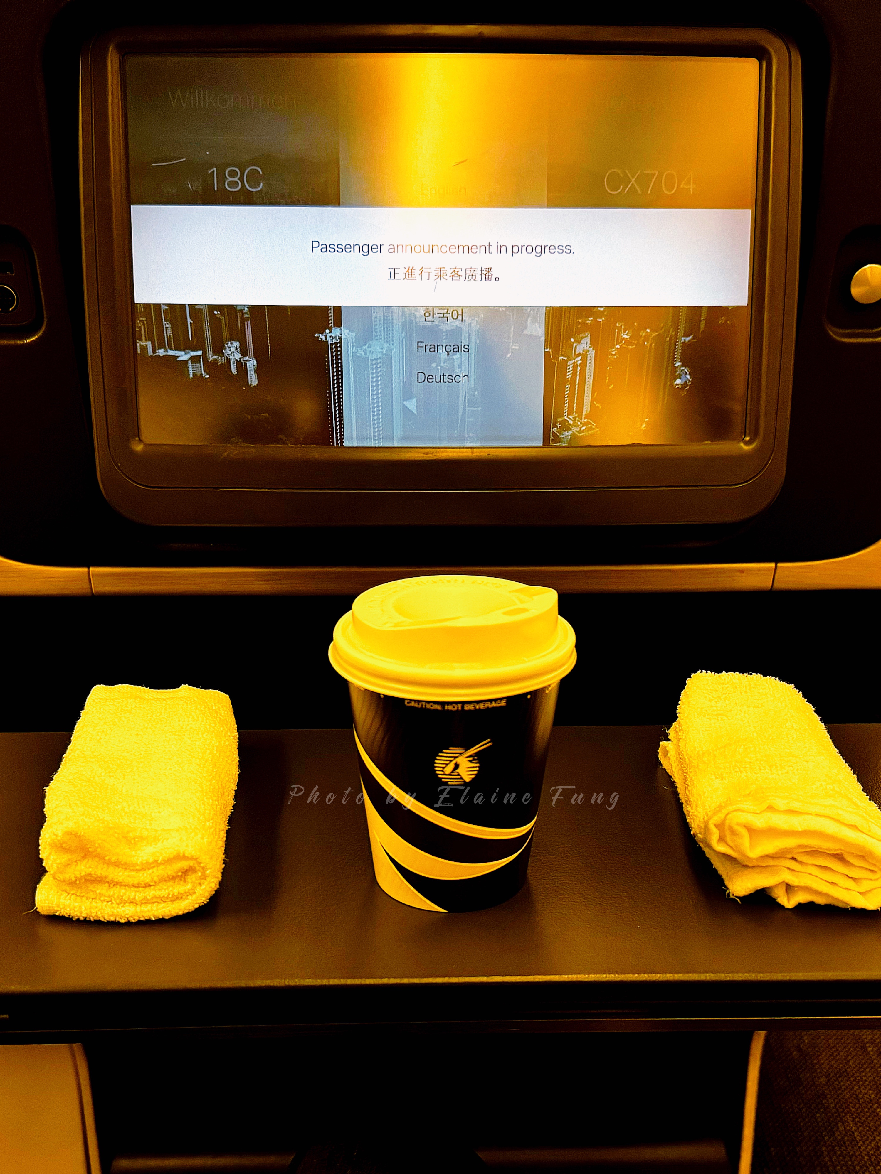 Bangkok CXϢңBKK- HKG CX704 18C̄œw