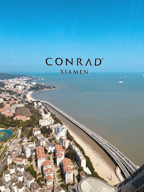天际线巡礼｜海与天走不完 ｜ 厦门康莱德豪华海景03号套房