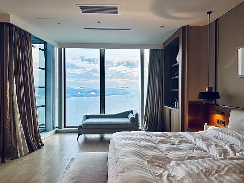 天际线巡礼｜海与天走不完 ｜ 厦门康莱德豪华海景03号套房