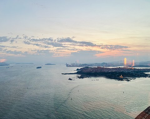 天际线巡礼｜海与天走不完 ｜ 厦门康莱德豪华海景03号套房