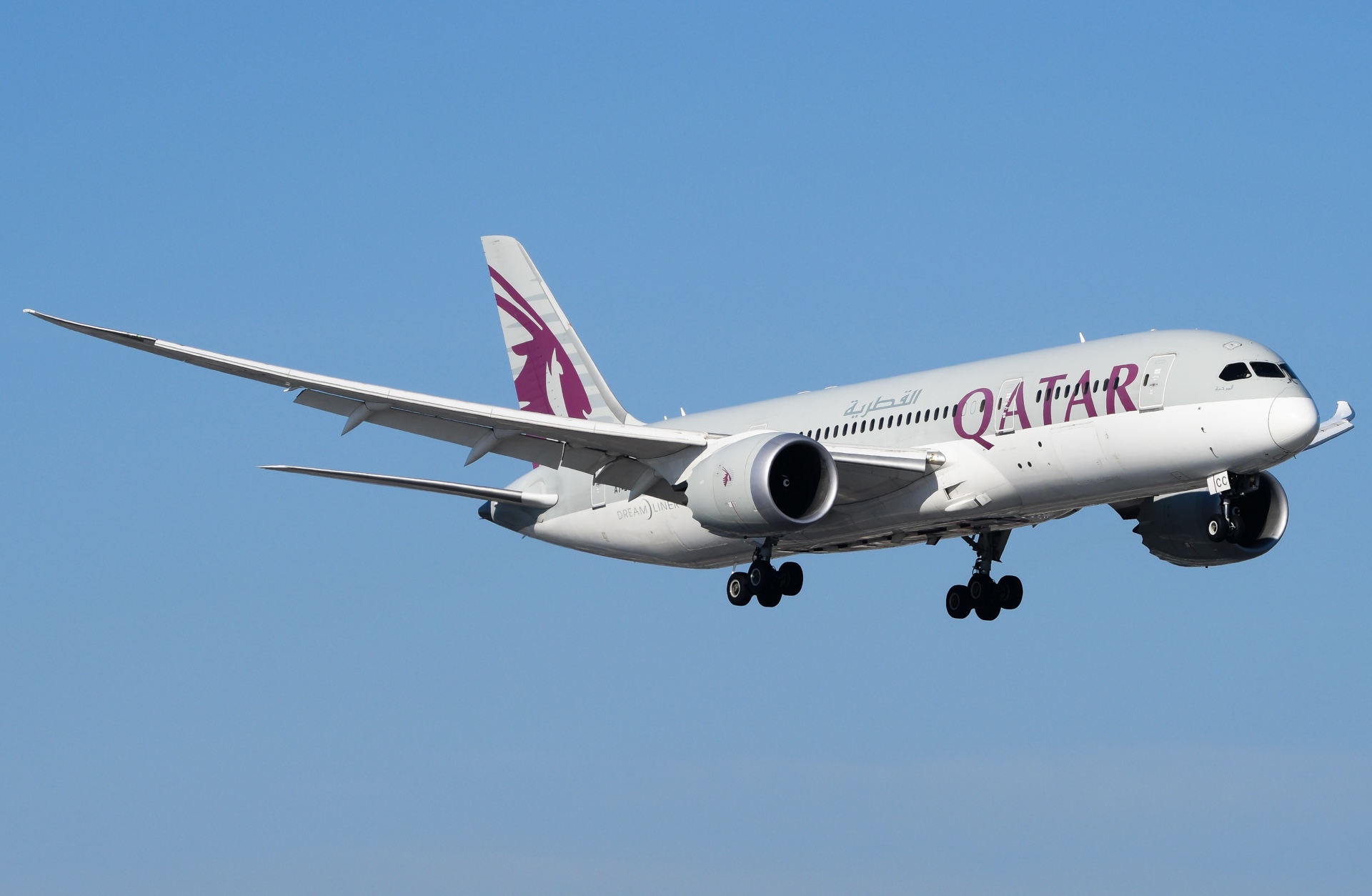 Qatar AirwaysQR259 DOH-WAW B788 Business