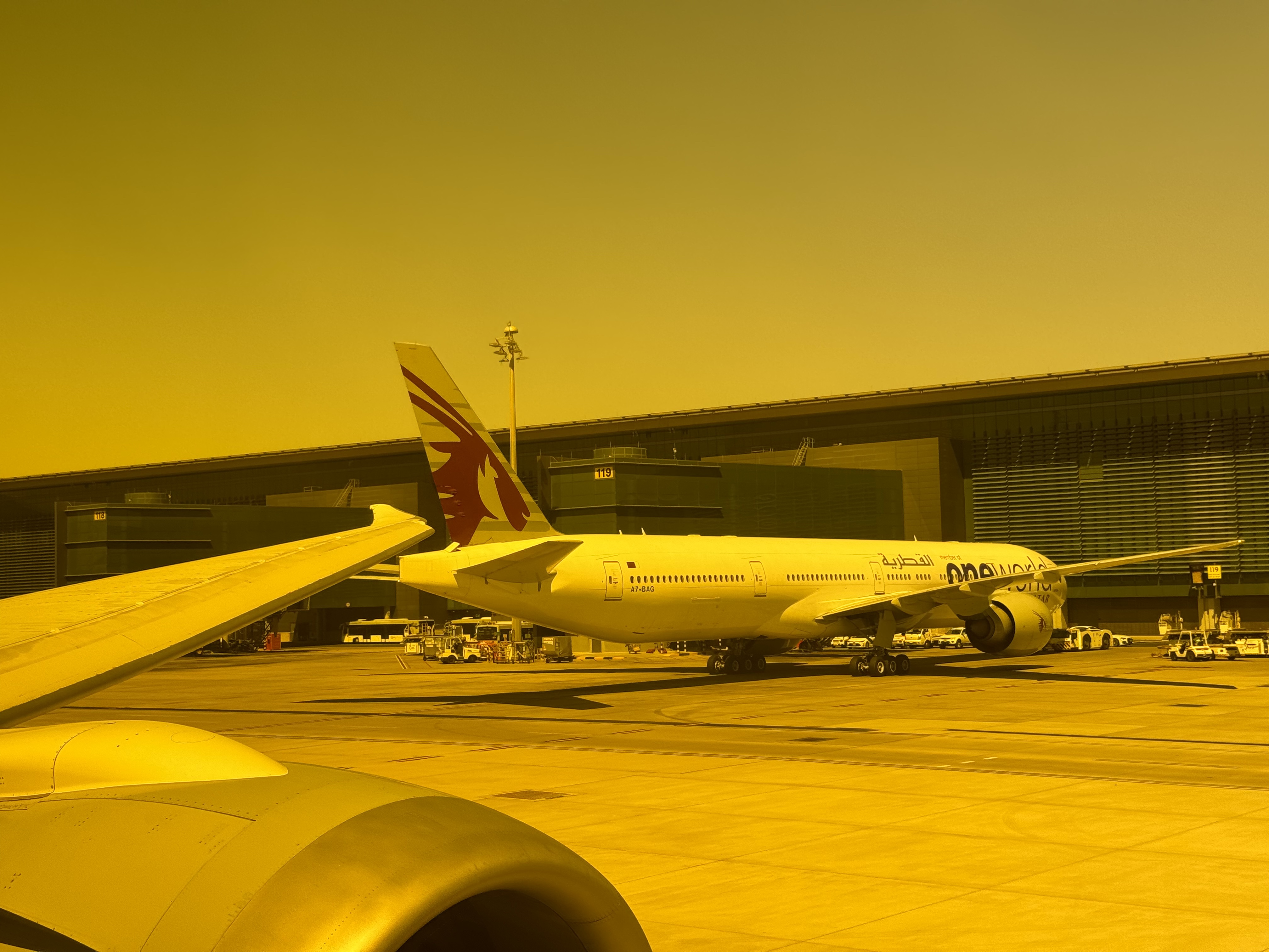 Qatar AirwaysQR259 DOH-WAW B788 Business