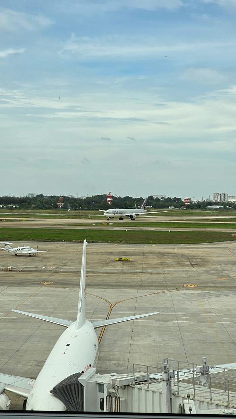 打卡第五航权 | QR970 胡志明–金边 卡塔尔航空经济舱体验报告