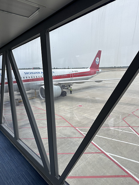 四川航空 3U6926 青岛胶东TAO-成都天府TFU 飞行报告