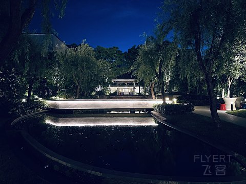 故迹青灯伴我行｜上海松江广富林希尔顿酒店｜豪华湖景庭院套房