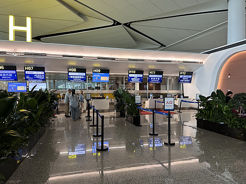 四川航空 3U6795 成都天府TFU-深圳宝安SZX 飞行报告