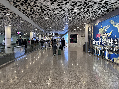 四川航空 3U6795 成都天府TFU-深圳宝安SZX 飞行报告
