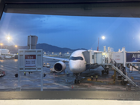 四川航空 3U6795 成都天府TFU-深圳宝安SZX 飞行报告