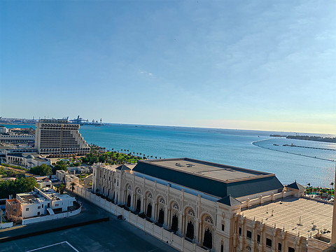 白袍拂过金樽影，红海潮生琉璃厅-行政海景单卧套房@The Ritz-Carlton, Jeddah
