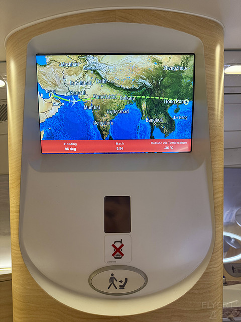 阿联酋航空A380头等舱:迪拜DXB-香港HKG