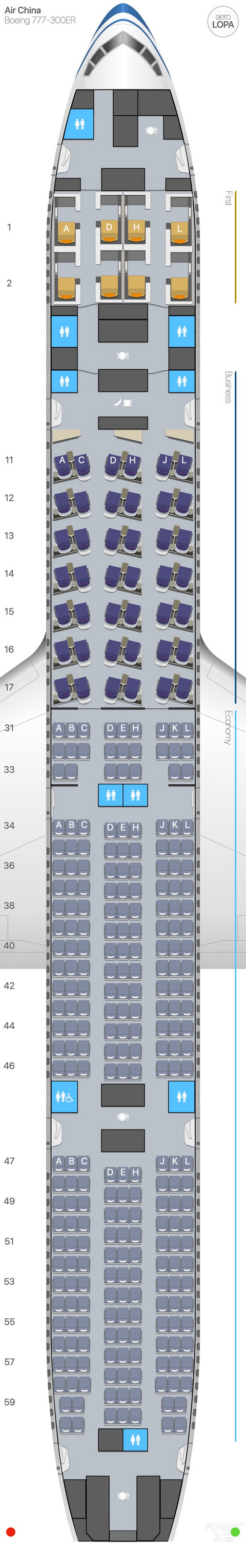 【CAN-URC-TFU】国航星空彩绘B773（B-2032）头等舱➕A320公务舱飞行报告