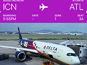 ֶ<em>׶</em>˿תDL26 ICN-ATL A350-900