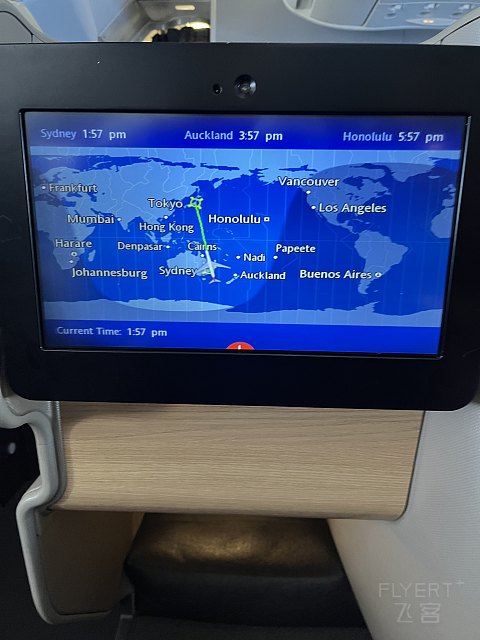 澳洲航空 悉尼-东京 A330商务舱体验