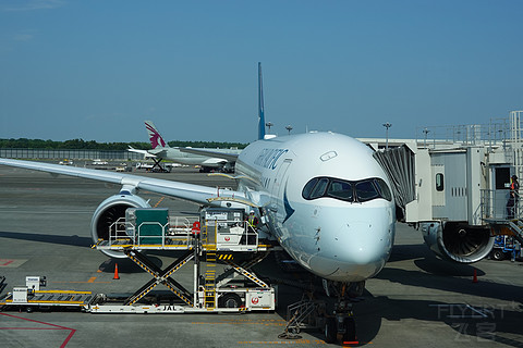 国泰大湾区空中联运—坂进京出四机型经济舱全体验