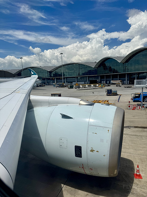 国泰航空A350-900商务舱:香港HKG-大阪关西KIX