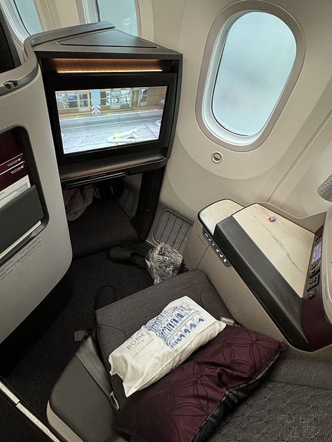 QR69｜Qatar Airways DOH-FRA Business Class｜B789