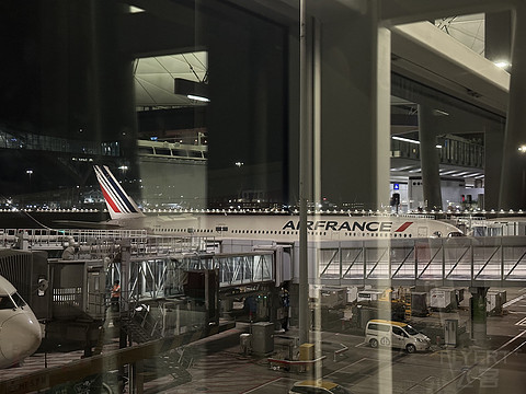 法国航空｜A350 新商务舱｜超宽1A Bulkhead Seat｜HKG-CDG-LHR