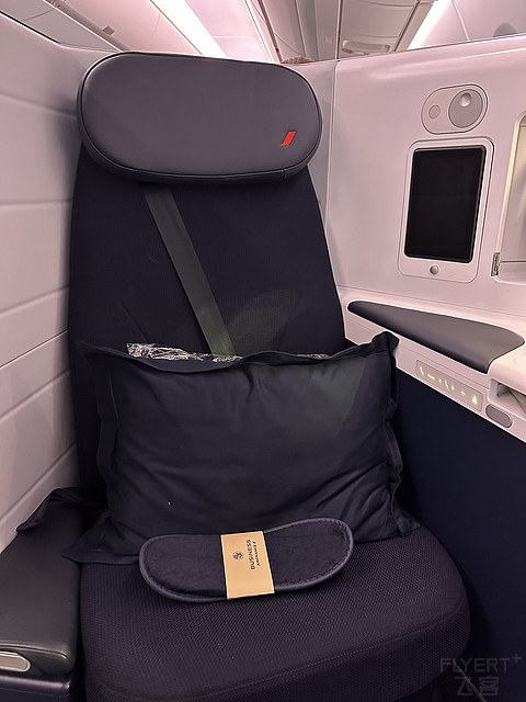 法国航空｜A350 新商务舱｜超宽1A Bulkhead Seat｜HKG-CDG-LHR