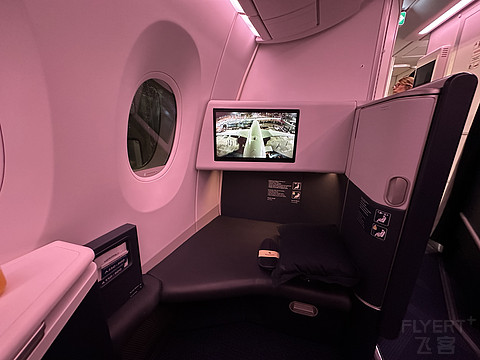 法国航空｜A350 新商务舱｜超宽1A Bulkhead Seat｜HKG-CDG-LHR