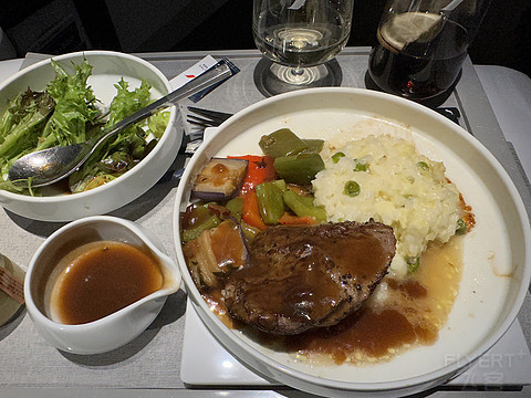 法国航空｜A350 新商务舱｜超宽1A Bulkhead Seat｜HKG-CDG-LHR