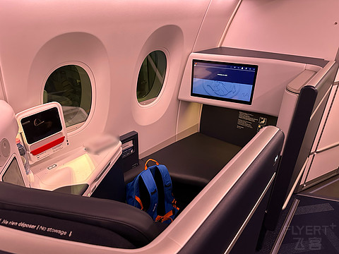 法国航空｜A350 新商务舱｜超宽1A Bulkhead Seat｜HKG-CDG-LHR