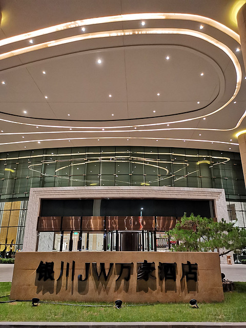 岩羊跃处苔犹动，朔气凝时势欲奔@Courtyard by Marriott Yinchuan