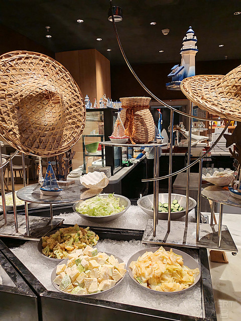 北海喜来登食光餐厅海景自助餐