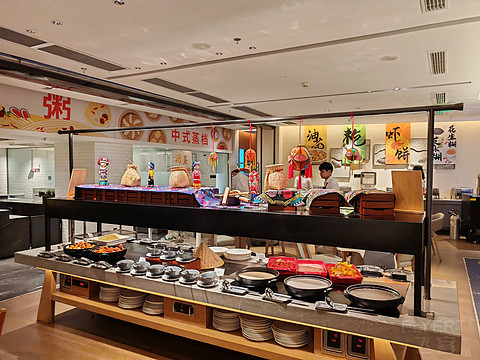 北海喜来登食光餐厅海景自助餐