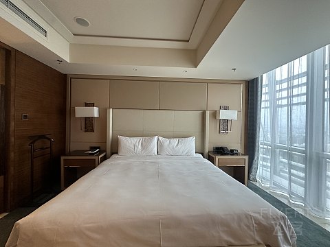 住在大玉米楼上啦·郑州绿地JW万豪酒店｜连住两晚行政套房体验