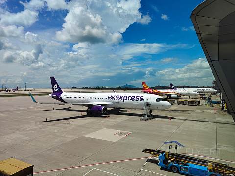 逛晋北古建国保–解锁GBA大湾区航空HB932 香港HKG-大同DAT飞行报告