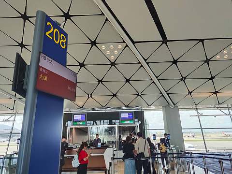 逛晋北古建国保–解锁GBA大湾区航空HB932 香港HKG-大同DAT飞行报告