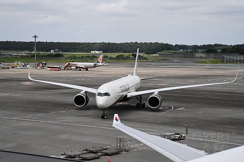 ⛈️夏日保留节目｜东航MU522 NRT-PVG A330-300超级经济舱体验
