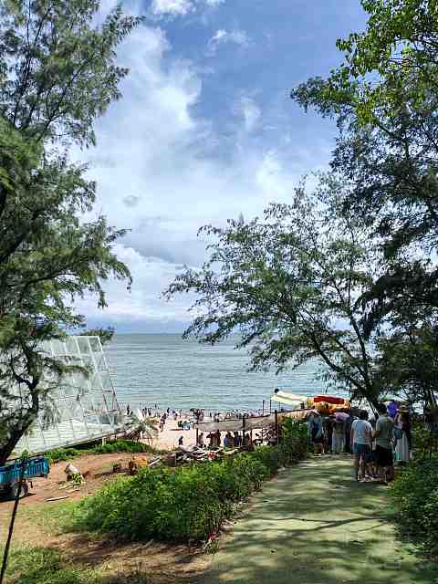 山海连登：有观景大堂吧的北海喜来登度假酒店