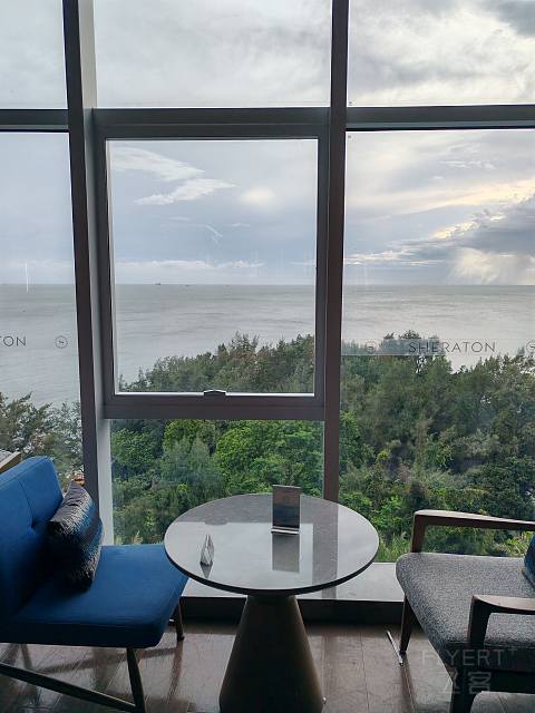 山海连登：有观景大堂吧的北海喜来登度假酒店