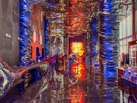 沙漠绿洲中的金属森林｜多哈悦榕庄酒店 Banyan Tree Doha