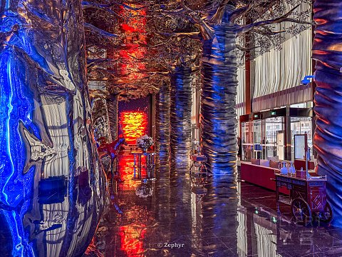 沙漠绿洲中的金属森林｜多哈悦榕庄酒店 Banyan Tree Doha