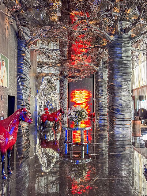 沙漠绿洲中的金属森林｜多哈悦榕庄酒店 Banyan Tree Doha