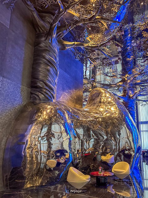 沙漠绿洲中的金属森林｜多哈悦榕庄酒店 Banyan Tree Doha