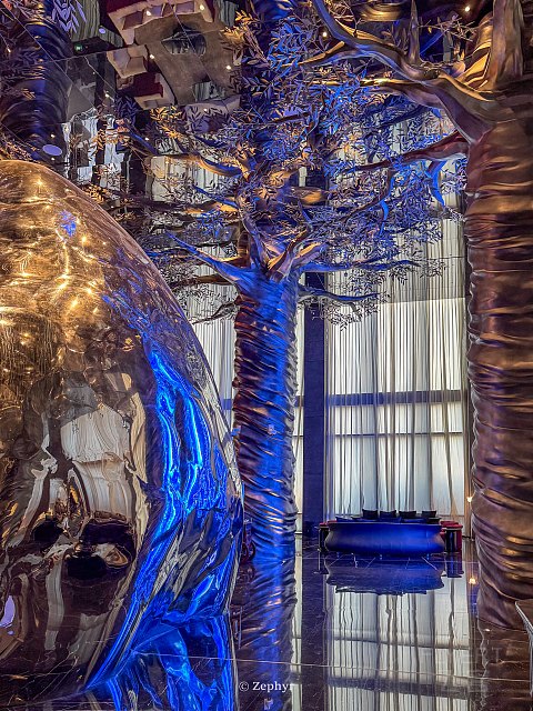 沙漠绿洲中的金属森林｜多哈悦榕庄酒店 Banyan Tree Doha