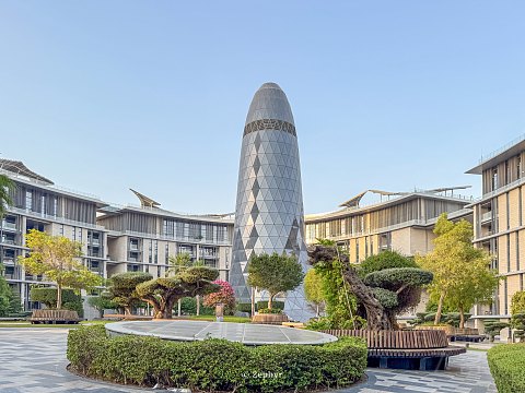 沙漠绿洲中的金属森林｜多哈悦榕庄酒店 Banyan Tree Doha