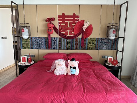 【海岛假日  圆满礼成】三亚天丽湾凯悦酒店双卧总统套房 花园草坪婚礼