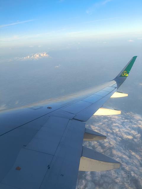 春秋航空，想飞就飞（1）-春秋航空 9C6832 CZX-DLC 空客A320-200 经济舱