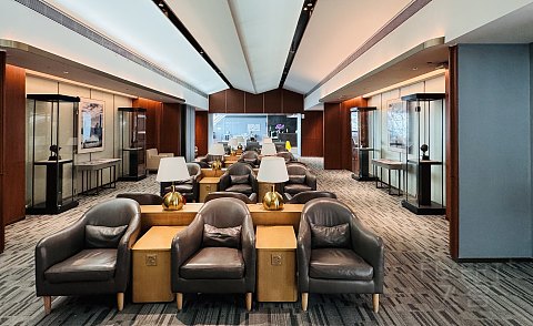 白云里•愉身心|广州白云机场T1航站楼国际头等舱休息室（Premium Lounge）体验