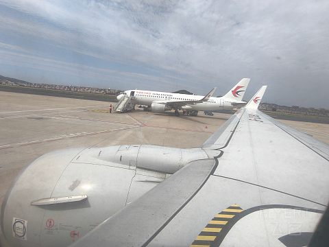 青岛东航中转体验，两段MU高效衔接。-中国东方航空 MU2518 MU6405 DLC-TAO-SHE